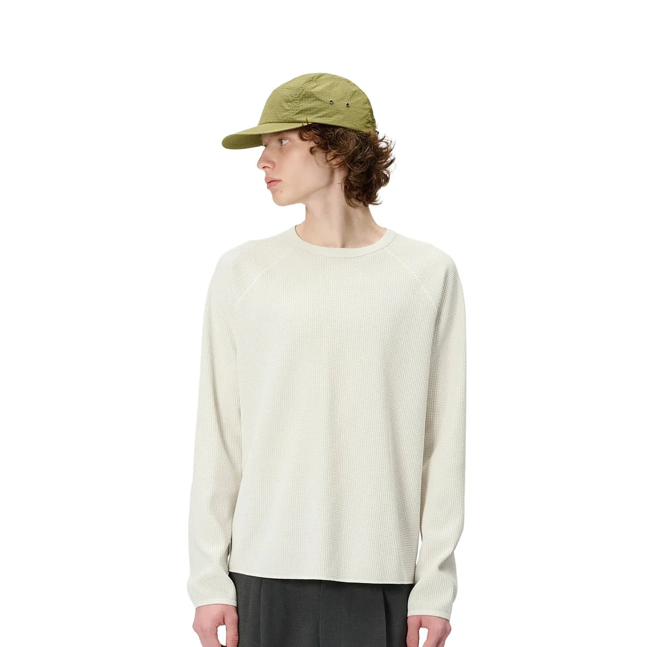 Goldwin WF Light L/S T-Shirt Black - Image 2