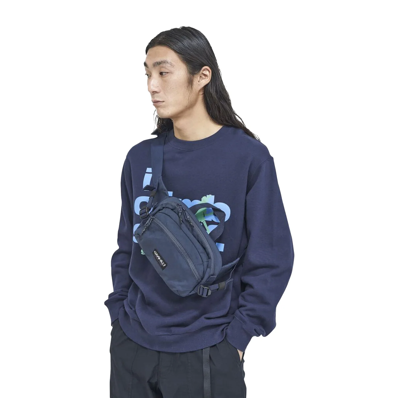 Gramicci Cordura Hiker Bag Navy - Image 4