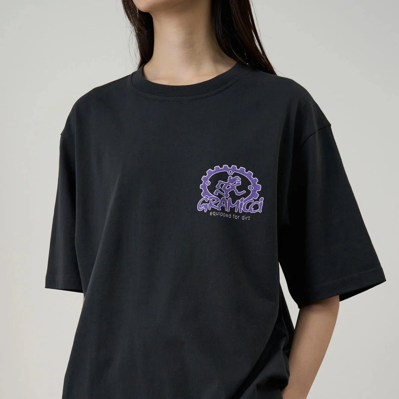 Gramicci Equipped For Dirt Tee Vintage Black - Image 2