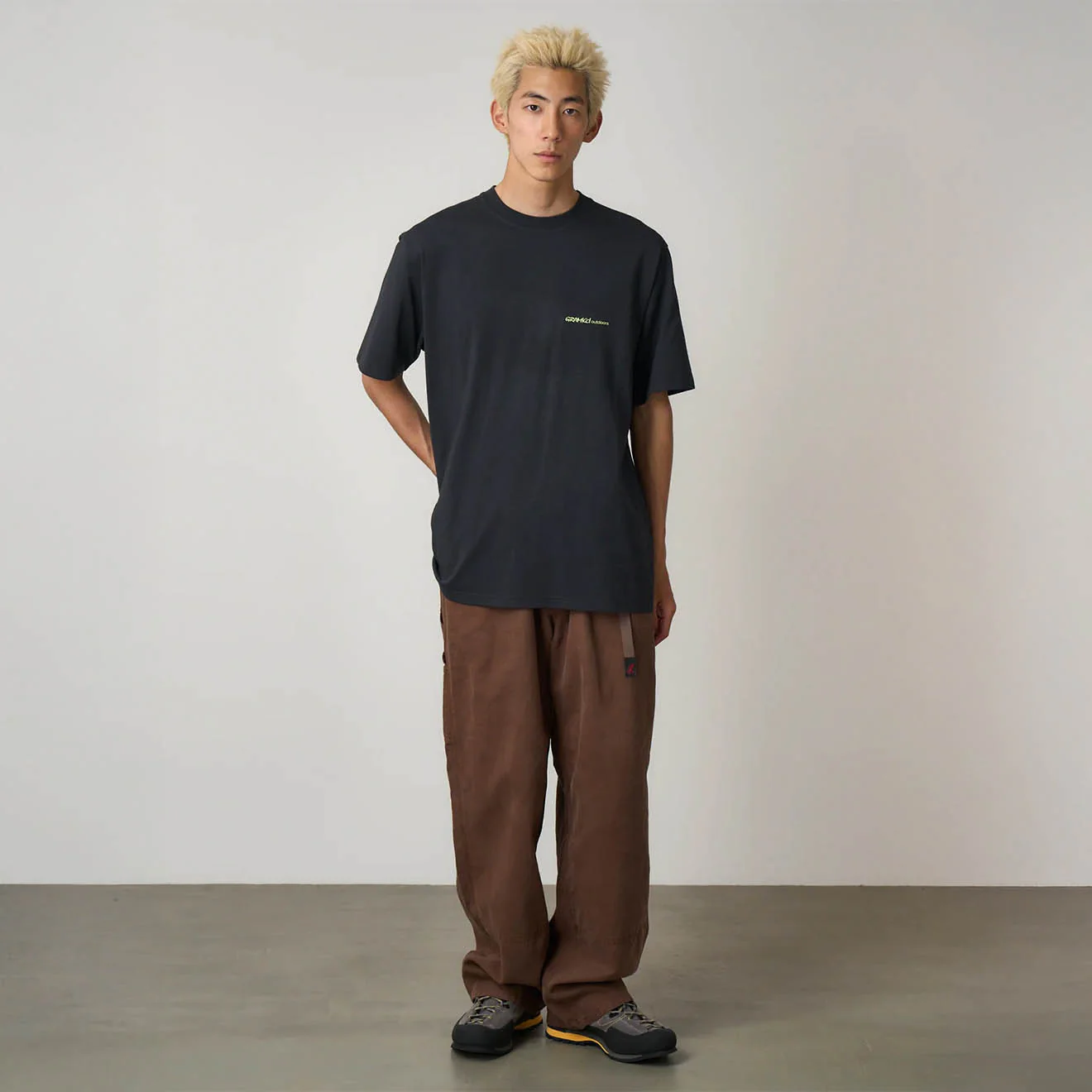 Gramicci Hurricane Tee Vintage Black - Image 3
