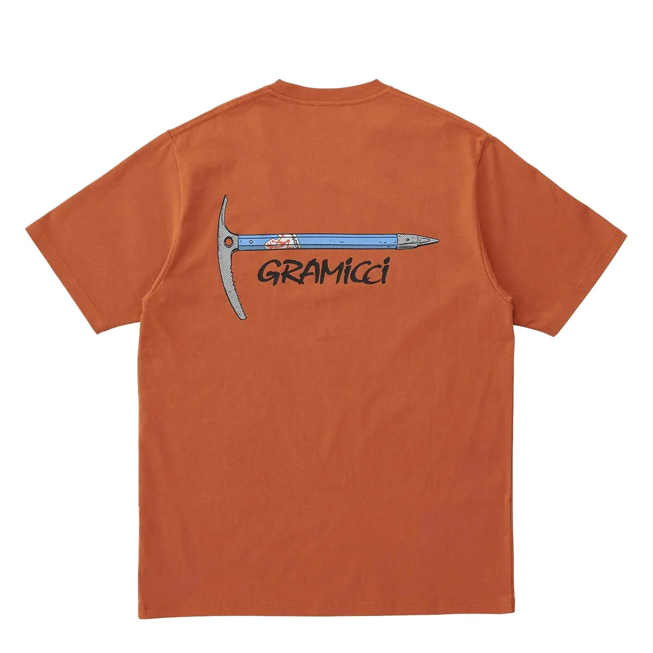 Gramicci Ice Axe Tee Burnt Orange - Image 2