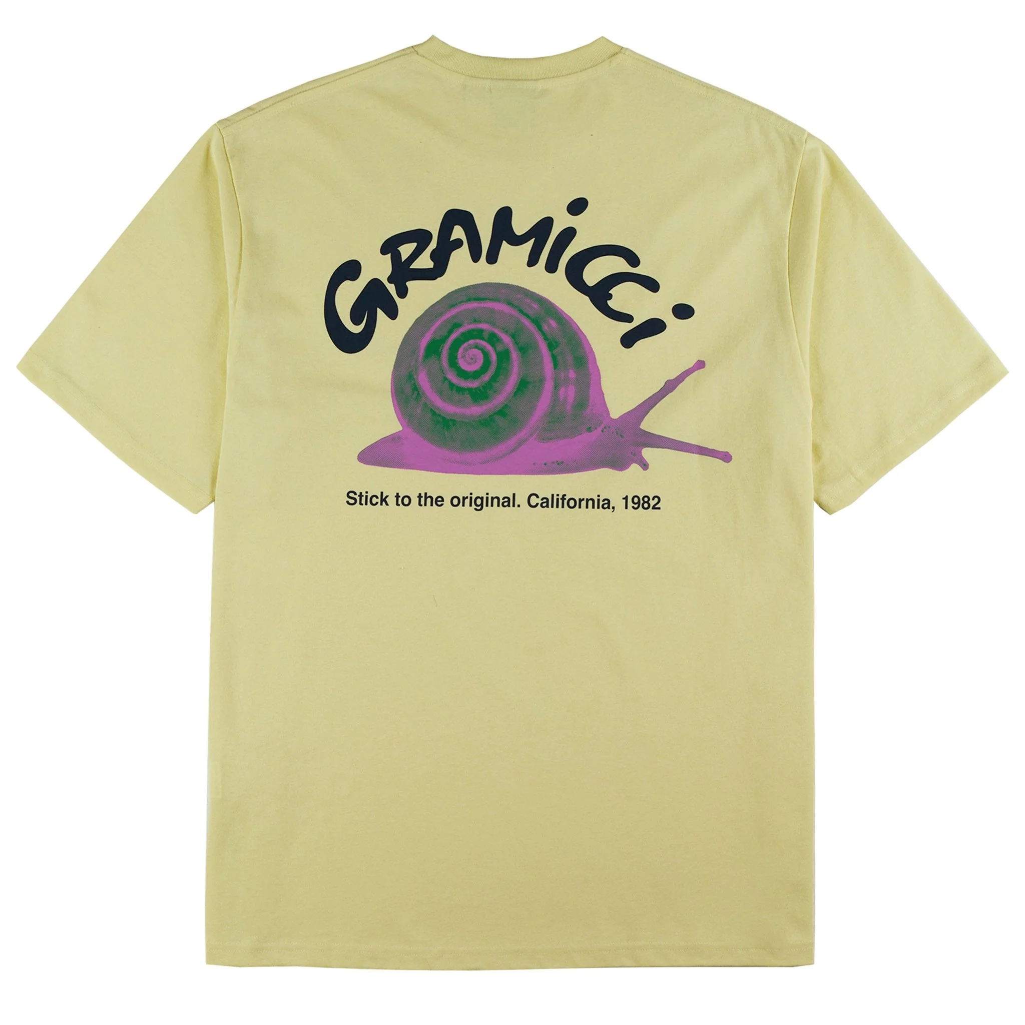 Gramicci Snail Tee Lemon - Image 2
