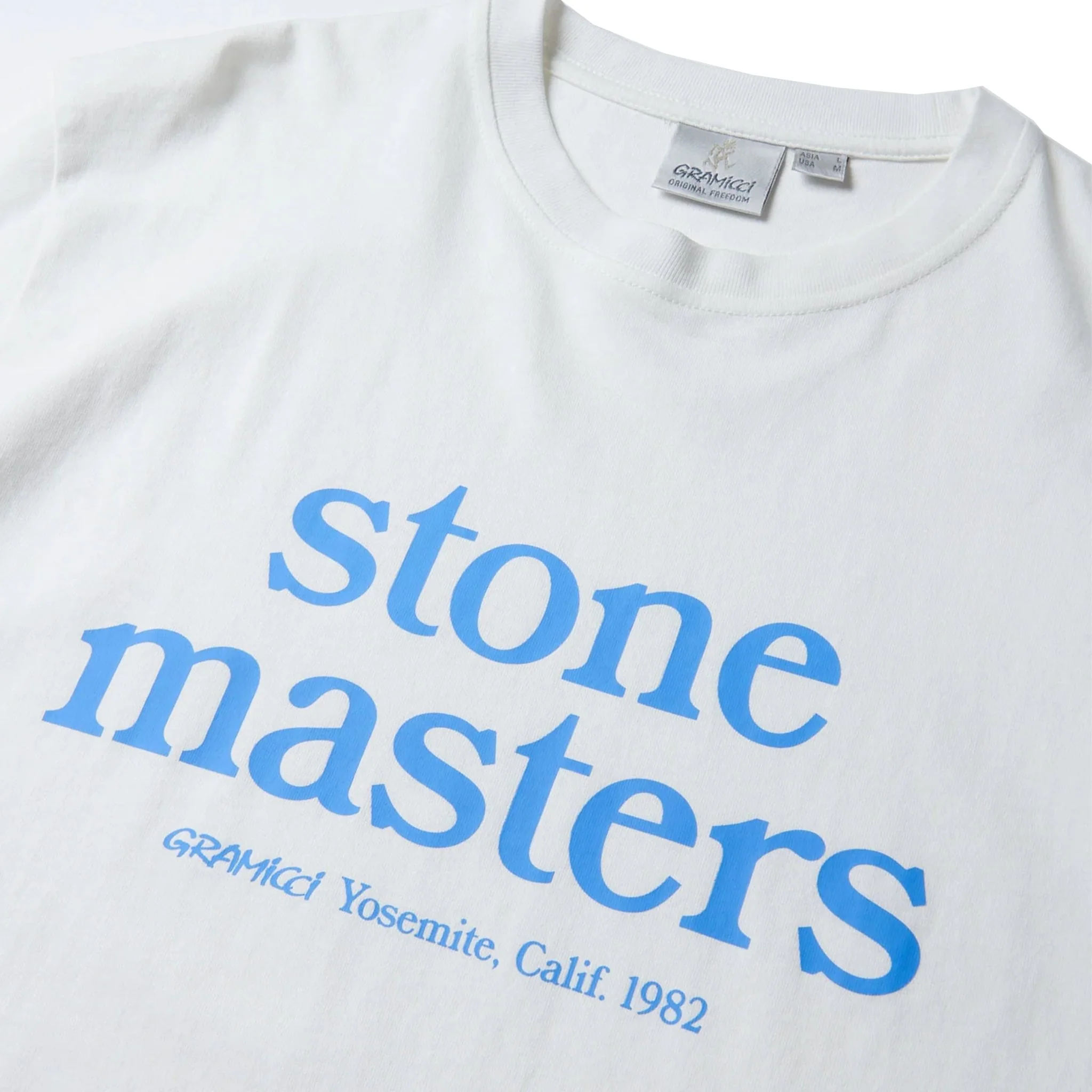 Gramicci Stonemasters Tee White - Image 3