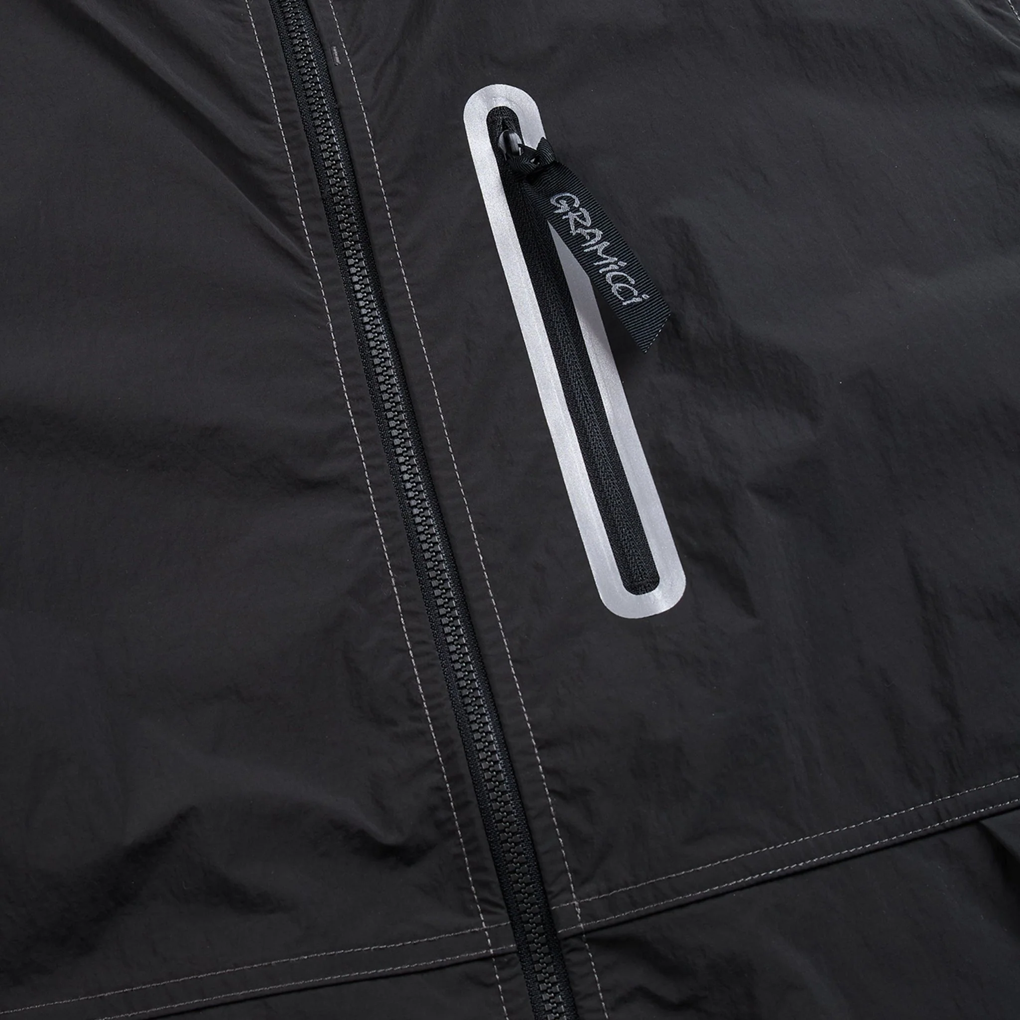 Gramicci x And Wander Brushed Nylon Jacket Charcoal - Image 5