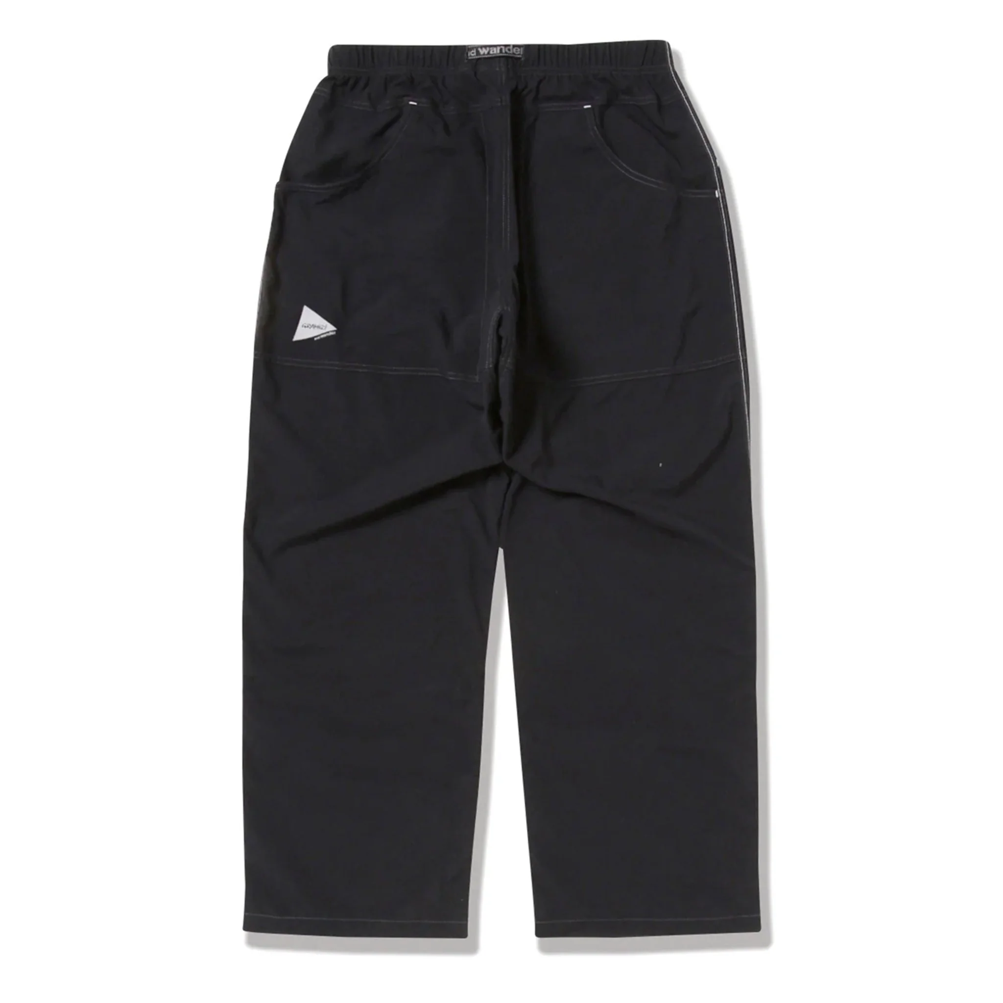 Gramicci x And Wander Nylon Double Knee Pant Black - Image 2