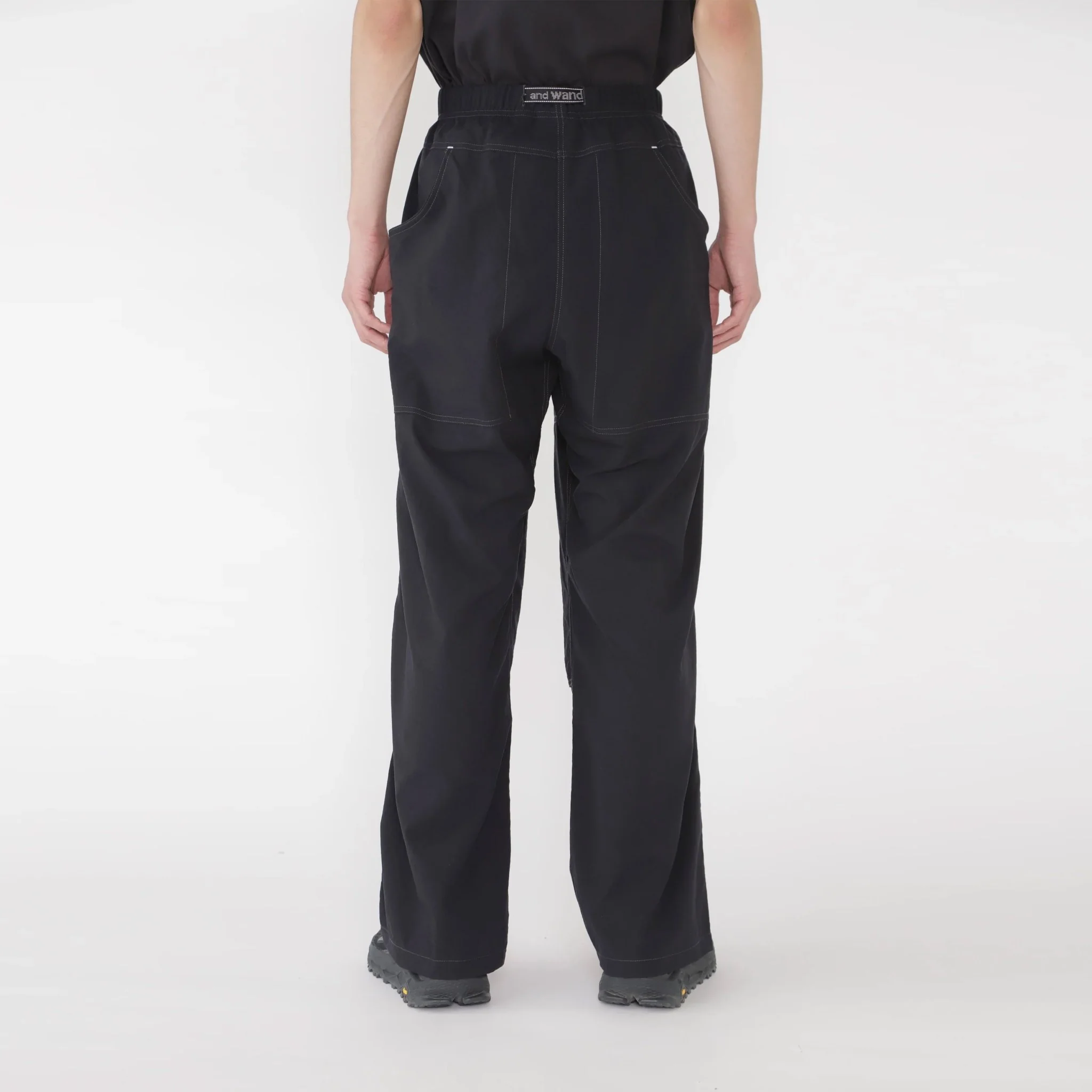 Gramicci x And Wander Nylon Double Knee Pant Black - Image 3
