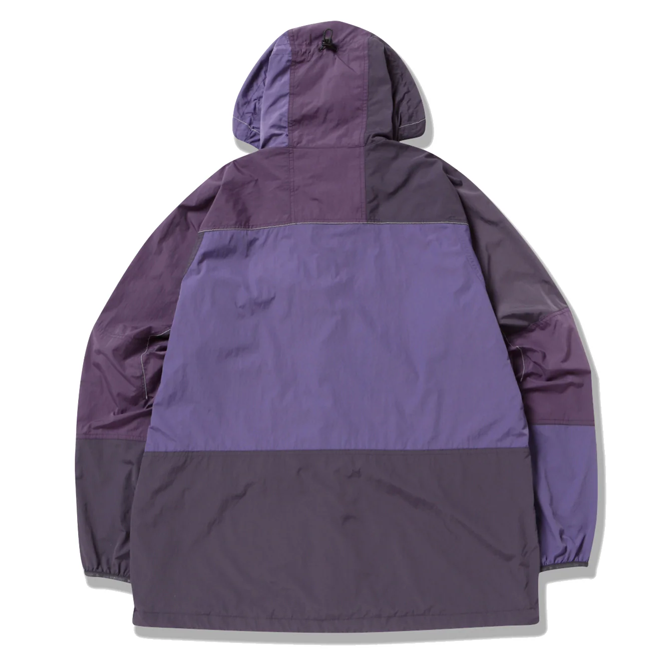 Gramicci x And Wander Patchwork Wind Hoodie Multi Purple - Image 2