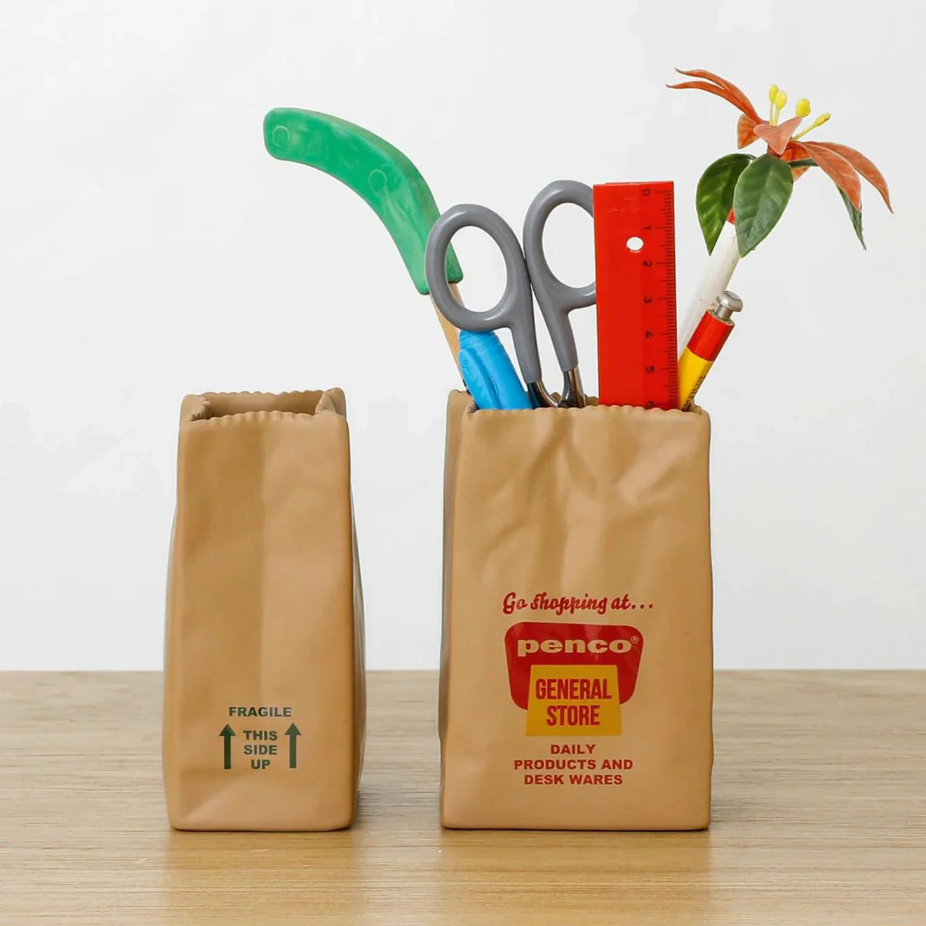 Hightide Penco Brown Bag Stand - Image 2