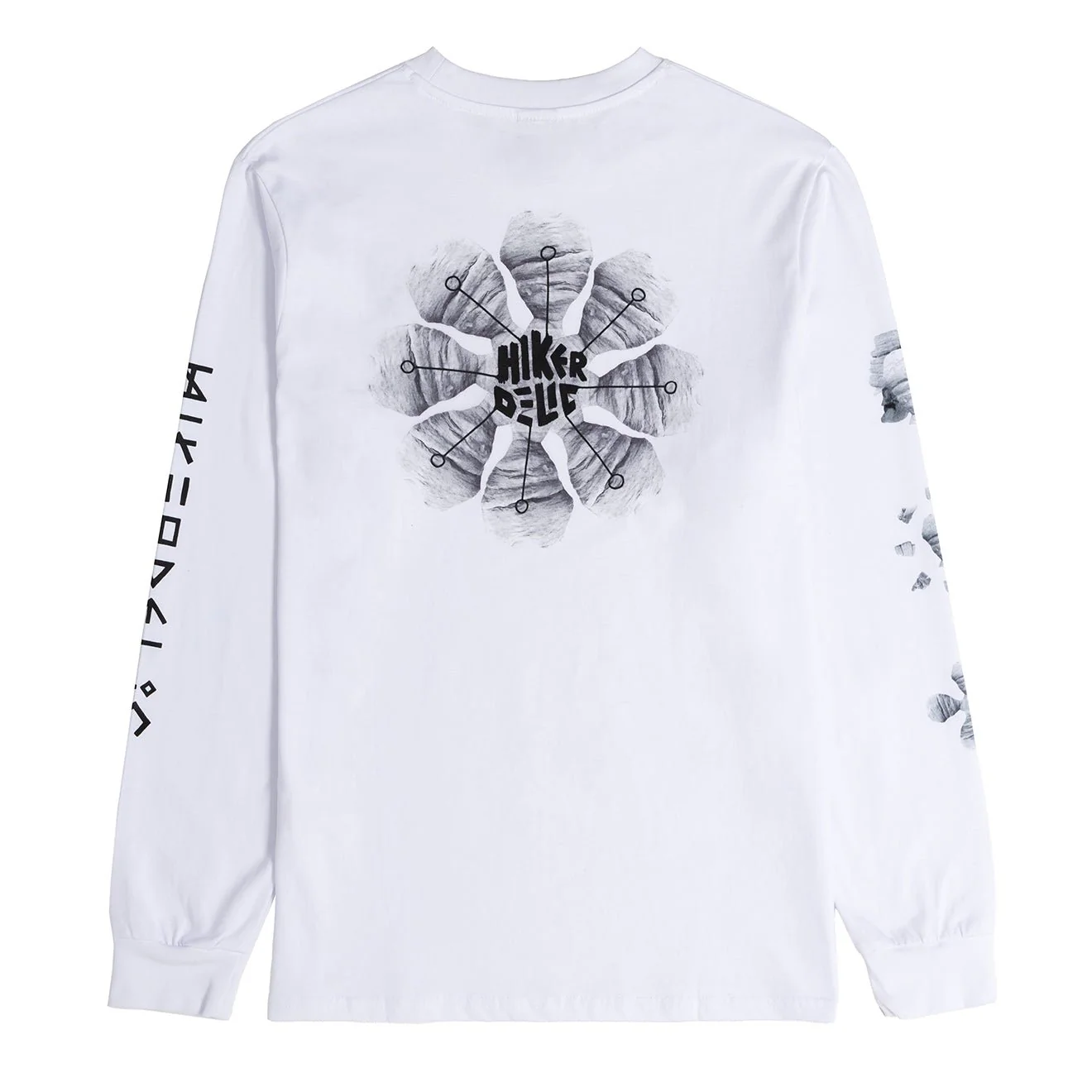 Hikerdelic Bridestones LS T-shirt White - Image 2