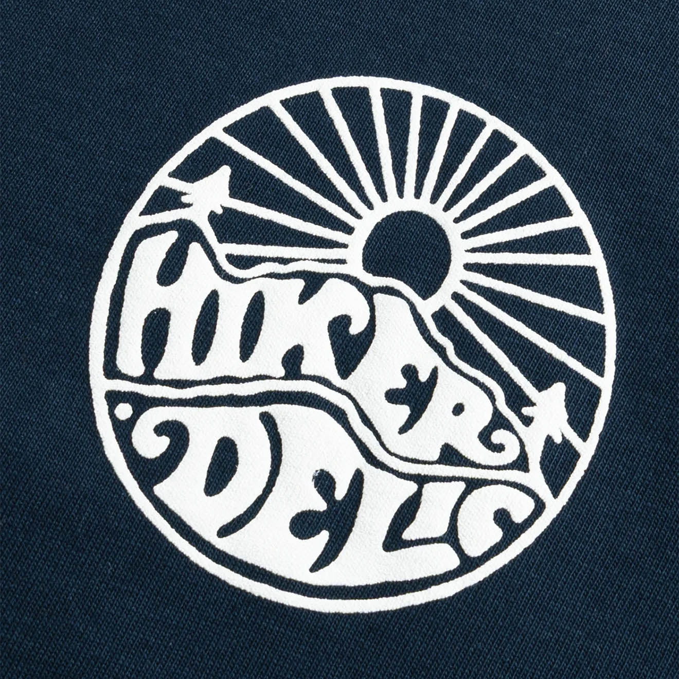 Hikerdelic Core Logo T-Shirt Navy - Image 5