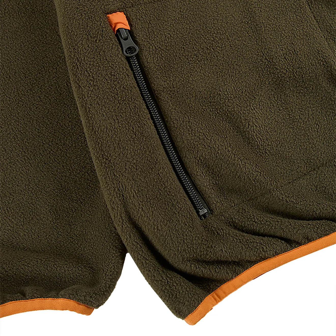 Hikerdelic Drifter Fleece Olive / Orange - Image 5