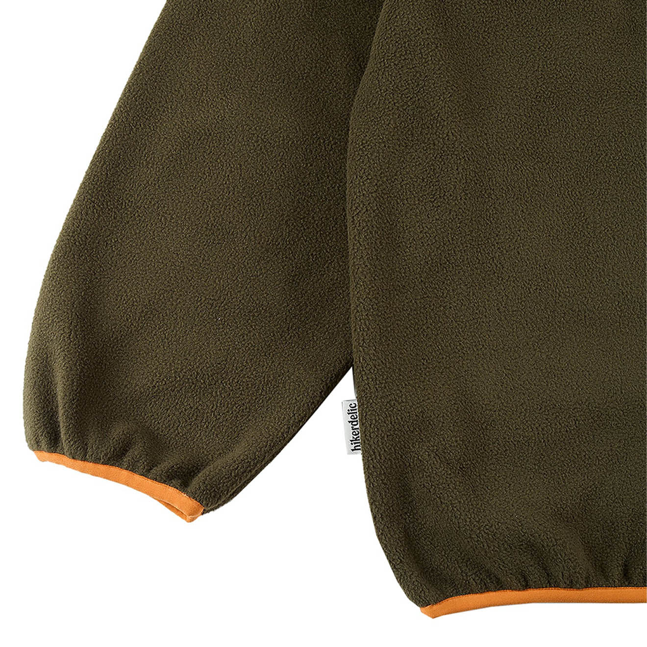 Hikerdelic Drifter Fleece Olive / Orange - Image 7