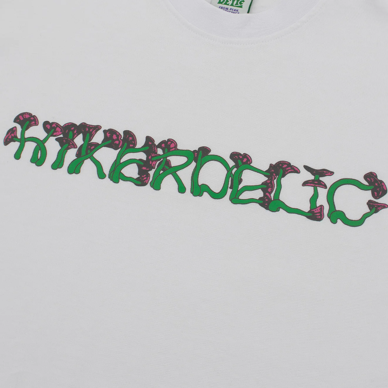 Hikerdelic Glow In The Dark SS T-Shirt - White - Image 3