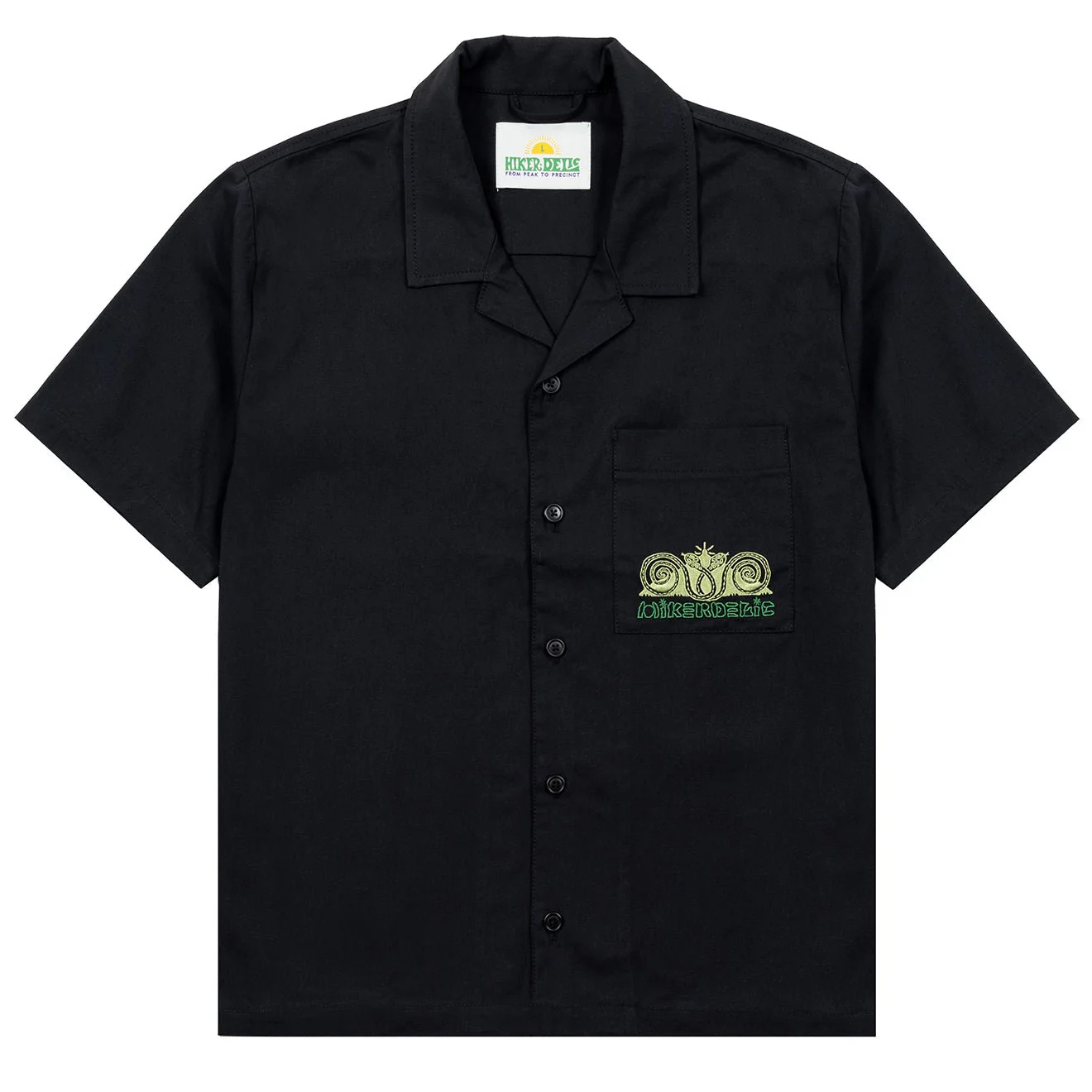 Hikerdelic Imbolc Short Sleeve Shirt Black
