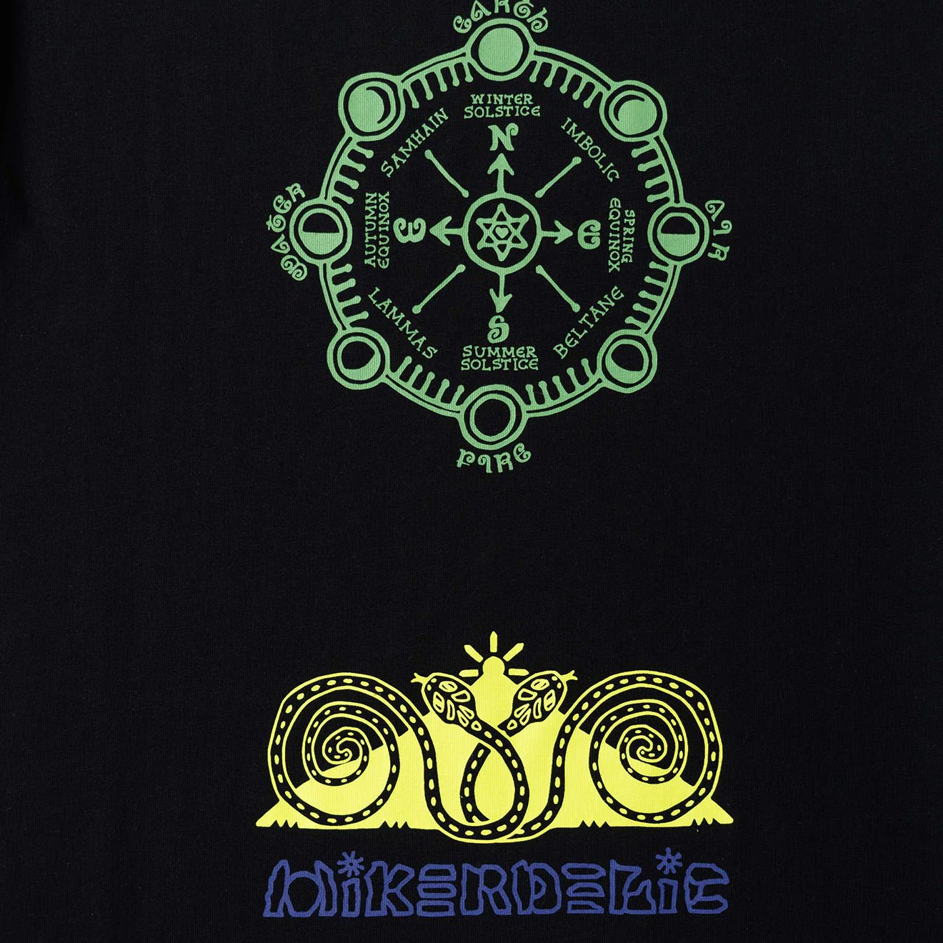 Hikerdelic Imbolc SS T-Shirt Black - Image 3