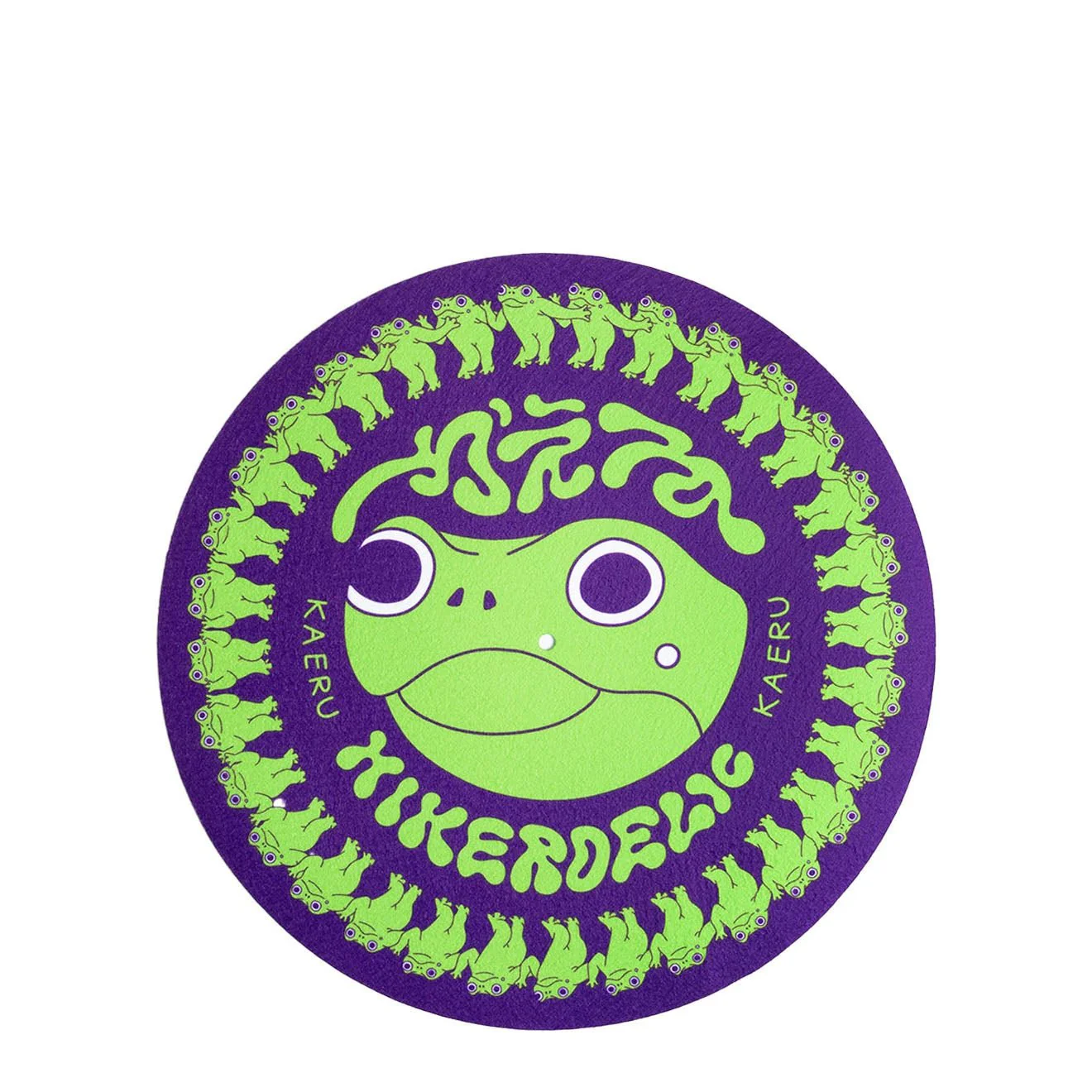 Hikerdelic Kaeru Zoetrope Slipmat Purple / Green