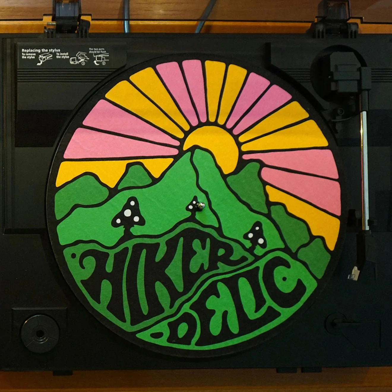 Hikerdelic Original Logo Slipmat Multi - Image 2