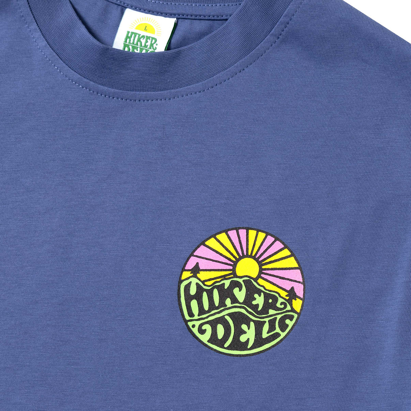 Hikerdelic Original Logo SS T-Shirt Purple Haze - Image 3