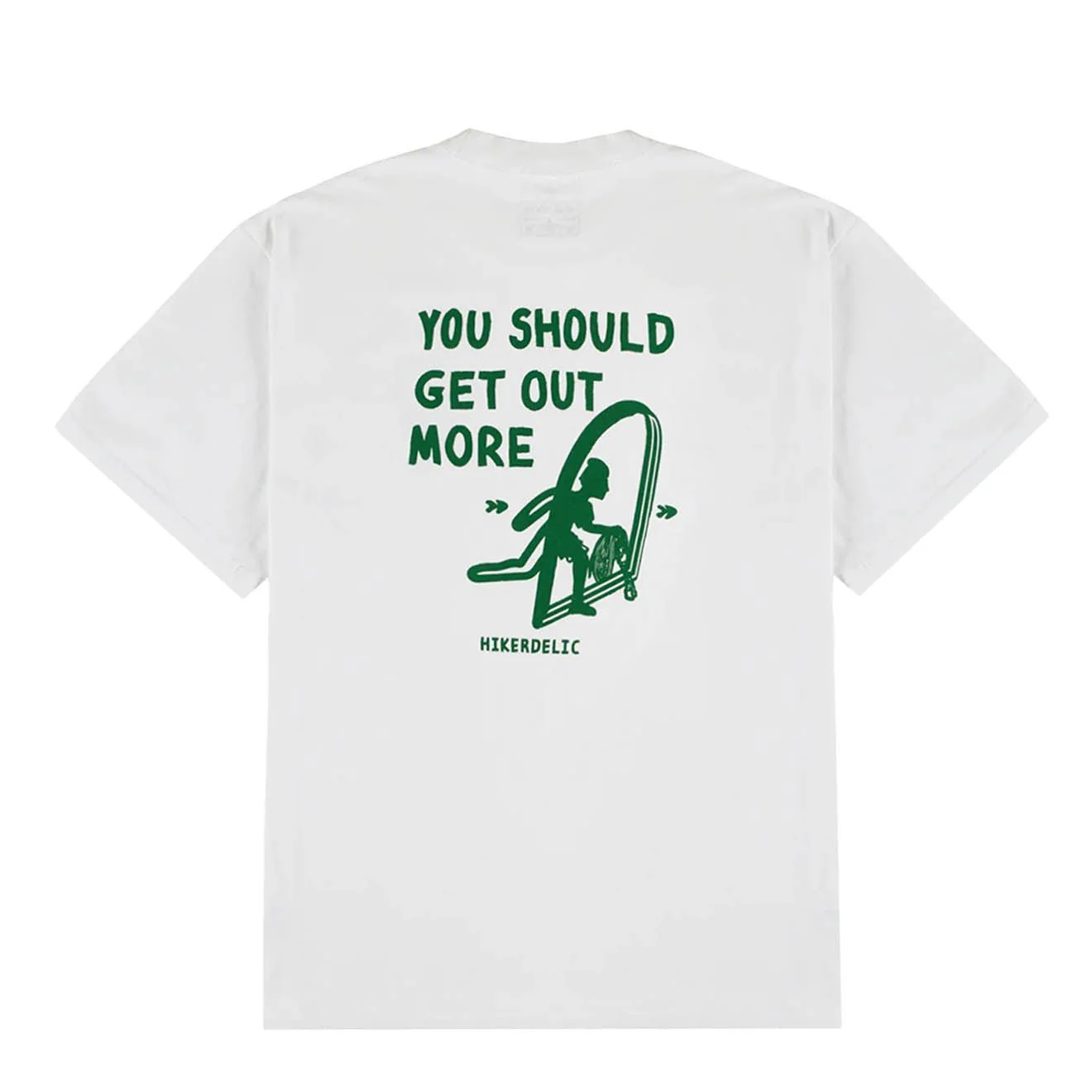 Hikerdelic Out More SS T-shirt White - Image 2