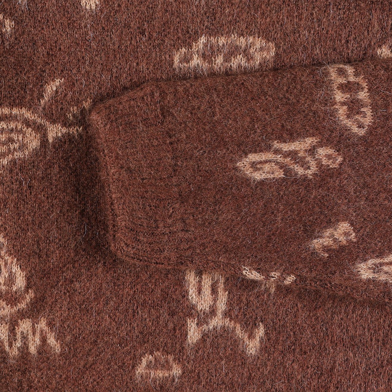 Hikerdelic Petroglyph Knitted Jumper Washed Bark - Image 3