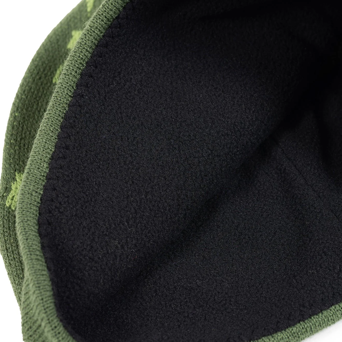 Hikerdelic Petroglyph Skull Beanie Forest Green - Image 3
