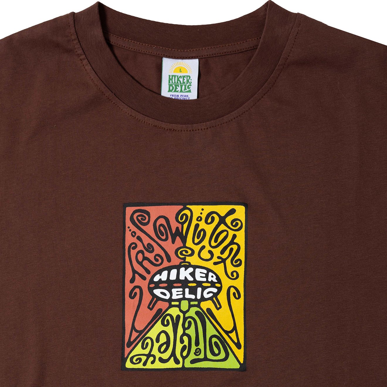 Hikerdelic Prana SS T-Shirt Sepia - Image 3