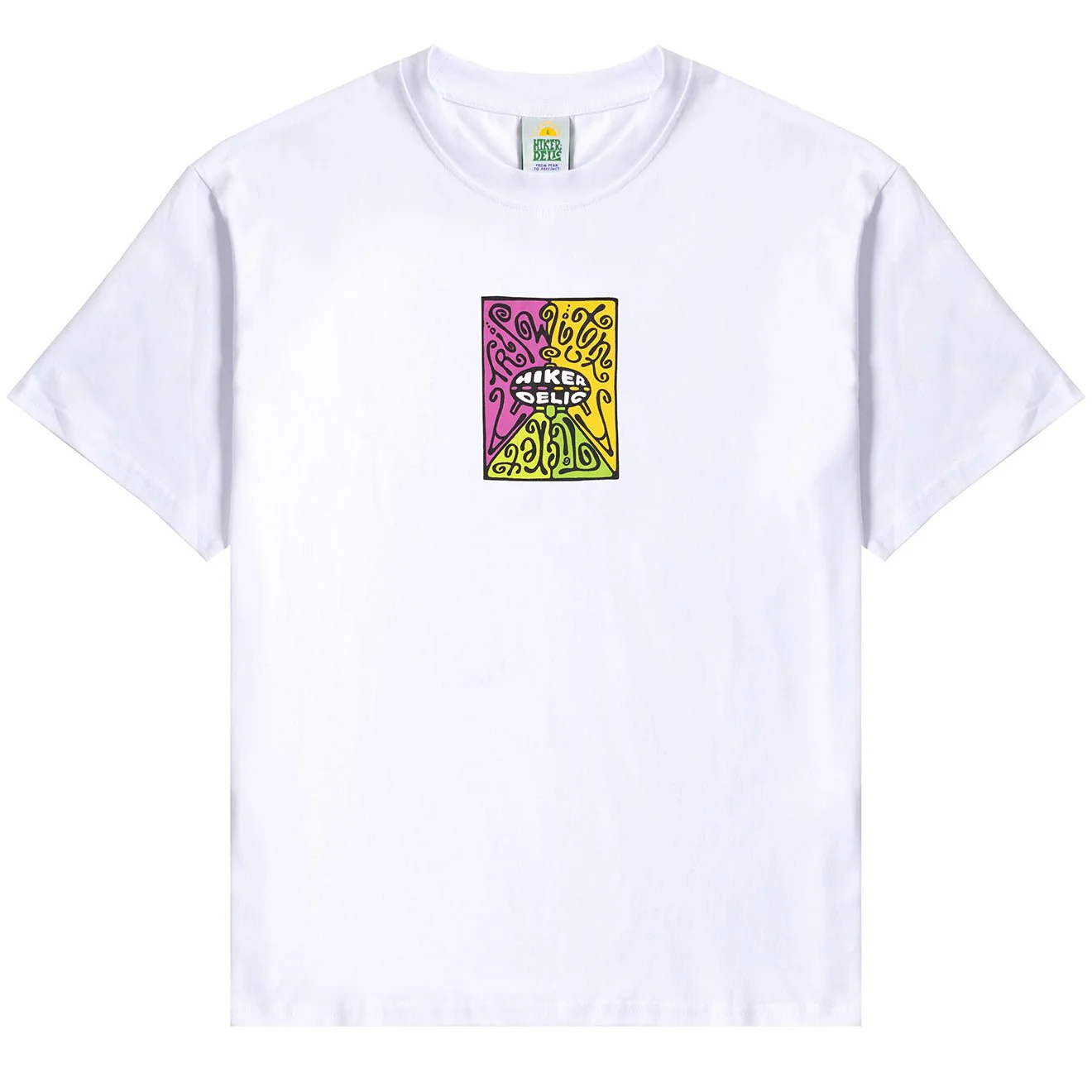 Hikerdelic Prana SS T-Shirt White