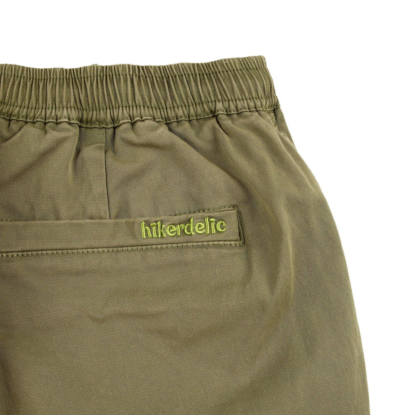 Hikerdelic Strolling Shorts Lichen Green - Image 5