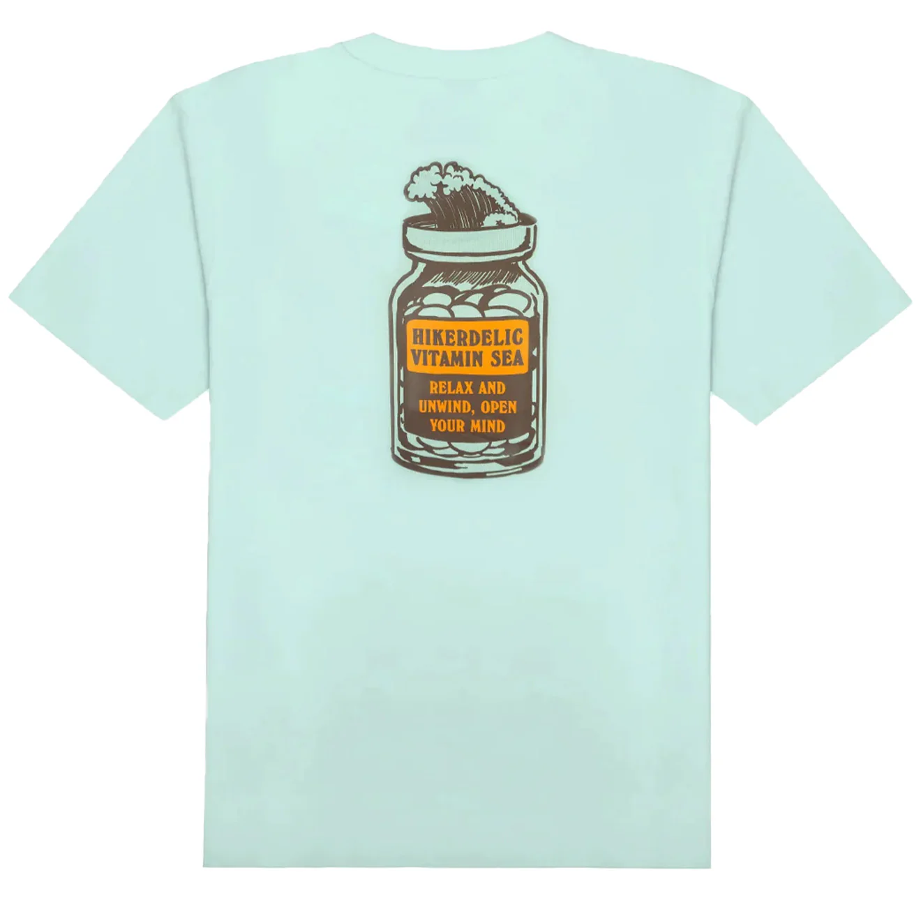 Hikerdelic Vitamin Sea SS T-shirt Sea Foam - Image 2