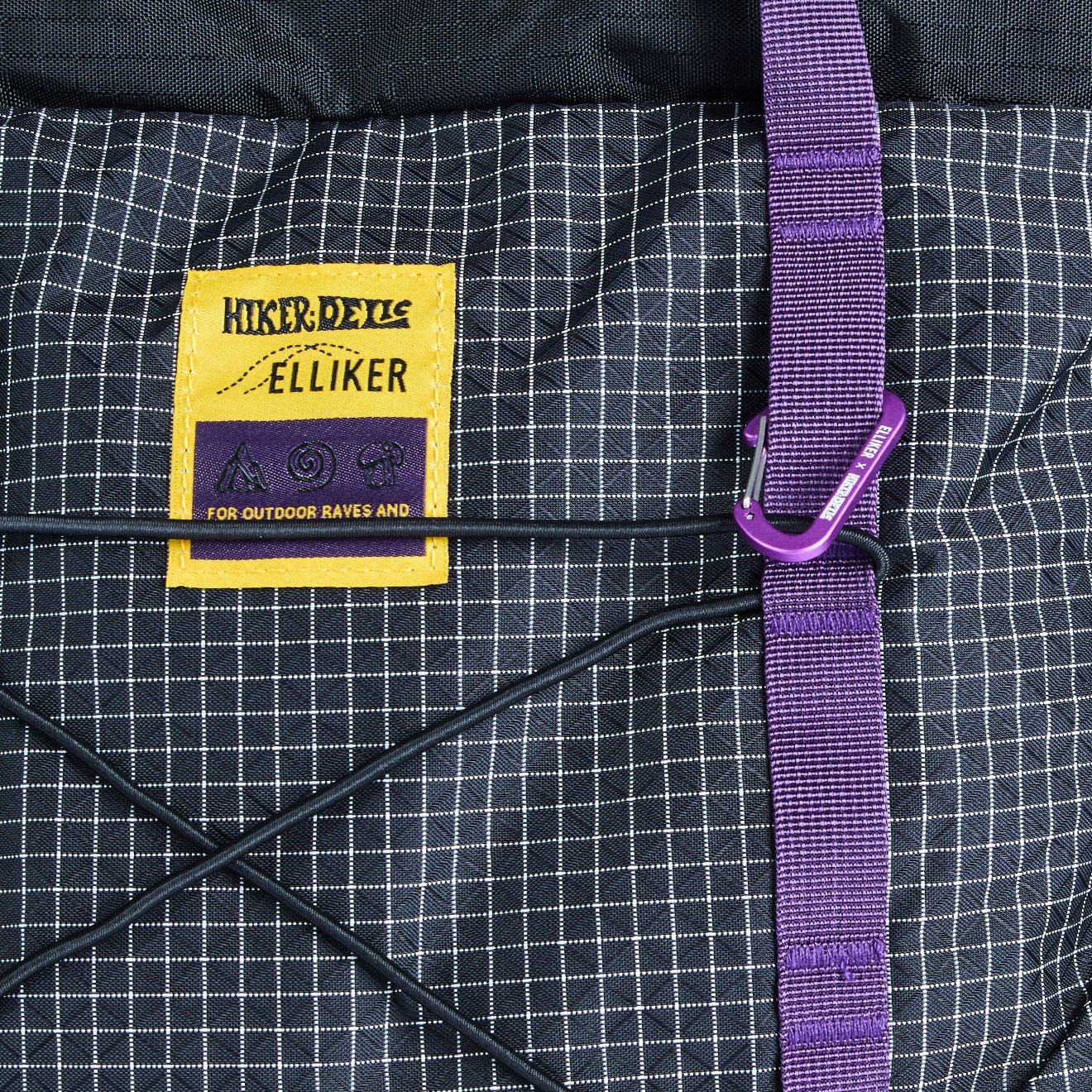 Hikerdelic x Elliker Carston Tote Bag Black - Image 5