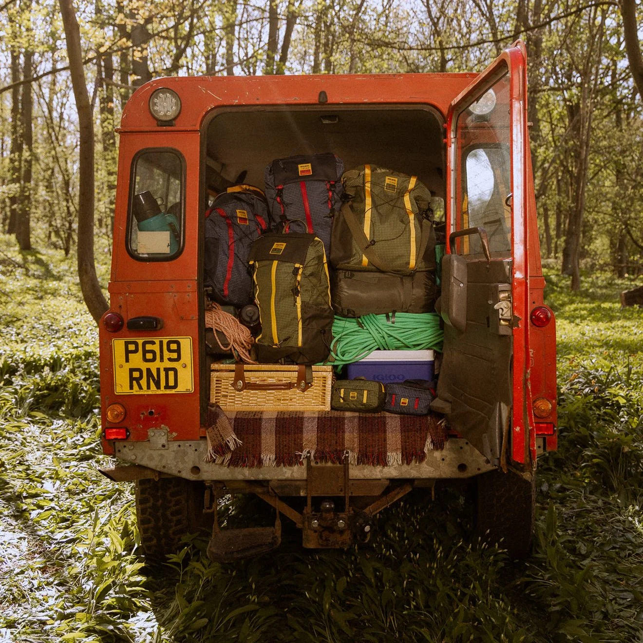 Hikerdelic x Elliker Semer Sling Bag Green - Image 4