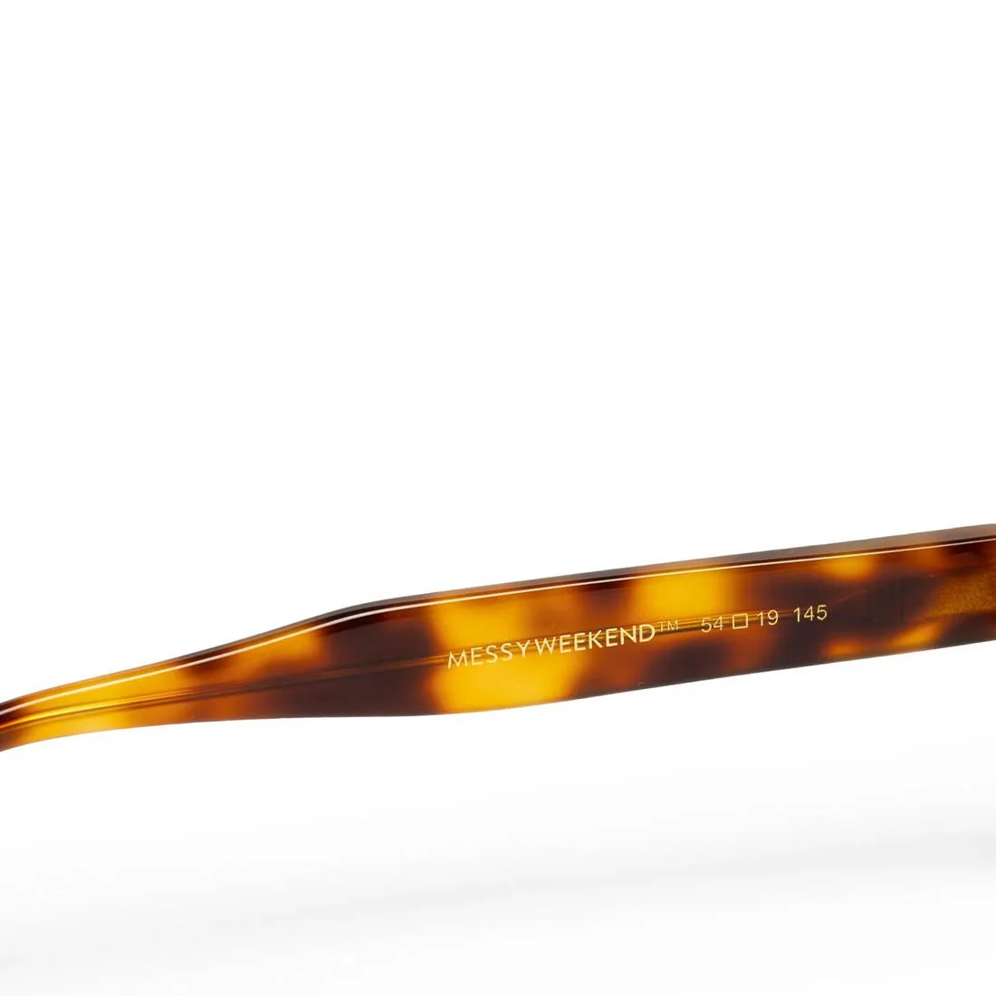 Hikerdelic x MessyWeekend Anthony Sunglasses Tortoise Brown - Image 4