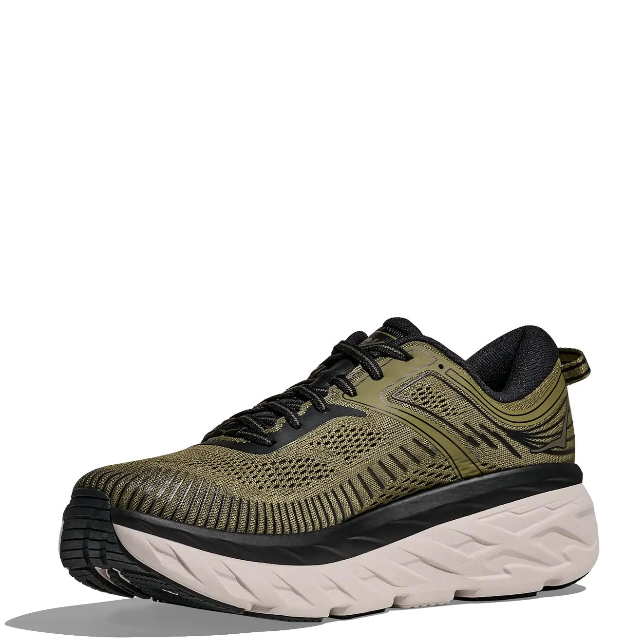 Hoka Bondi 7 Trainer Wild Rye / Black - Image 4