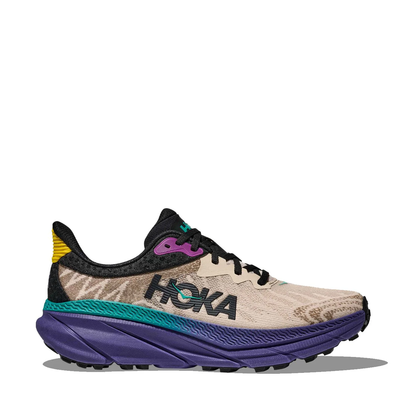 Hoka Challenger ATR 7 Trainer Oatmeal / Mountain Iris
