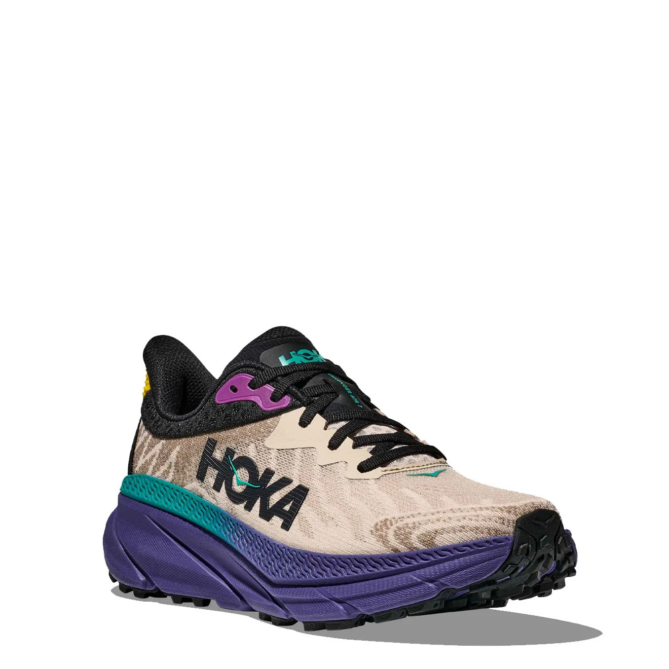Hoka Challenger ATR 7 Trainer Oatmeal / Mountain Iris - Image 2