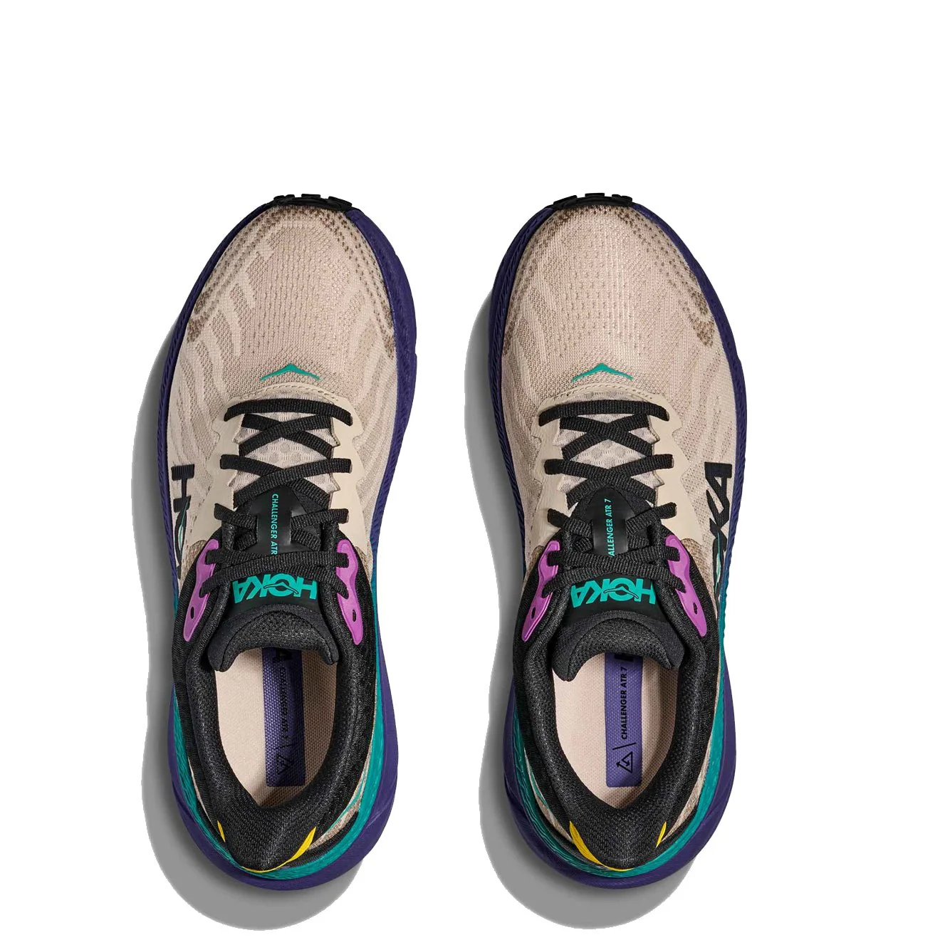 Hoka Challenger ATR 7 Trainer Oatmeal / Mountain Iris - Image 3