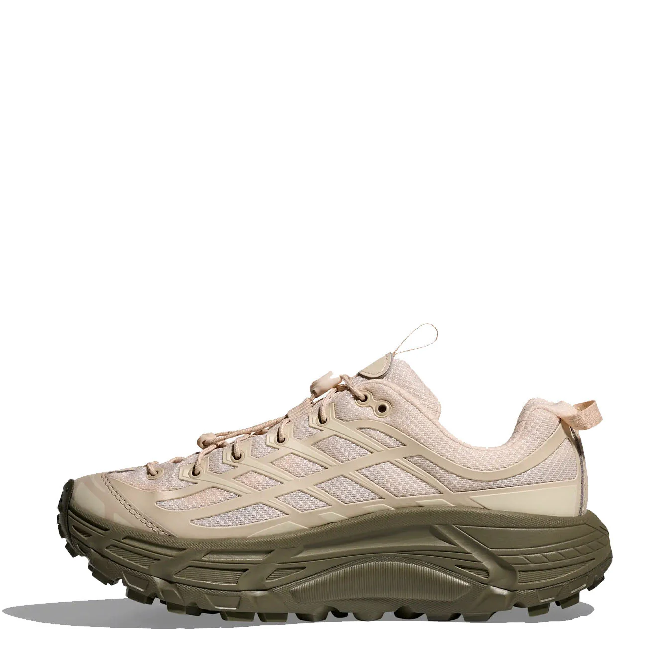Hoka Mafate Three2 Trainer Oat Milk / Eucalyptus - Image 4
