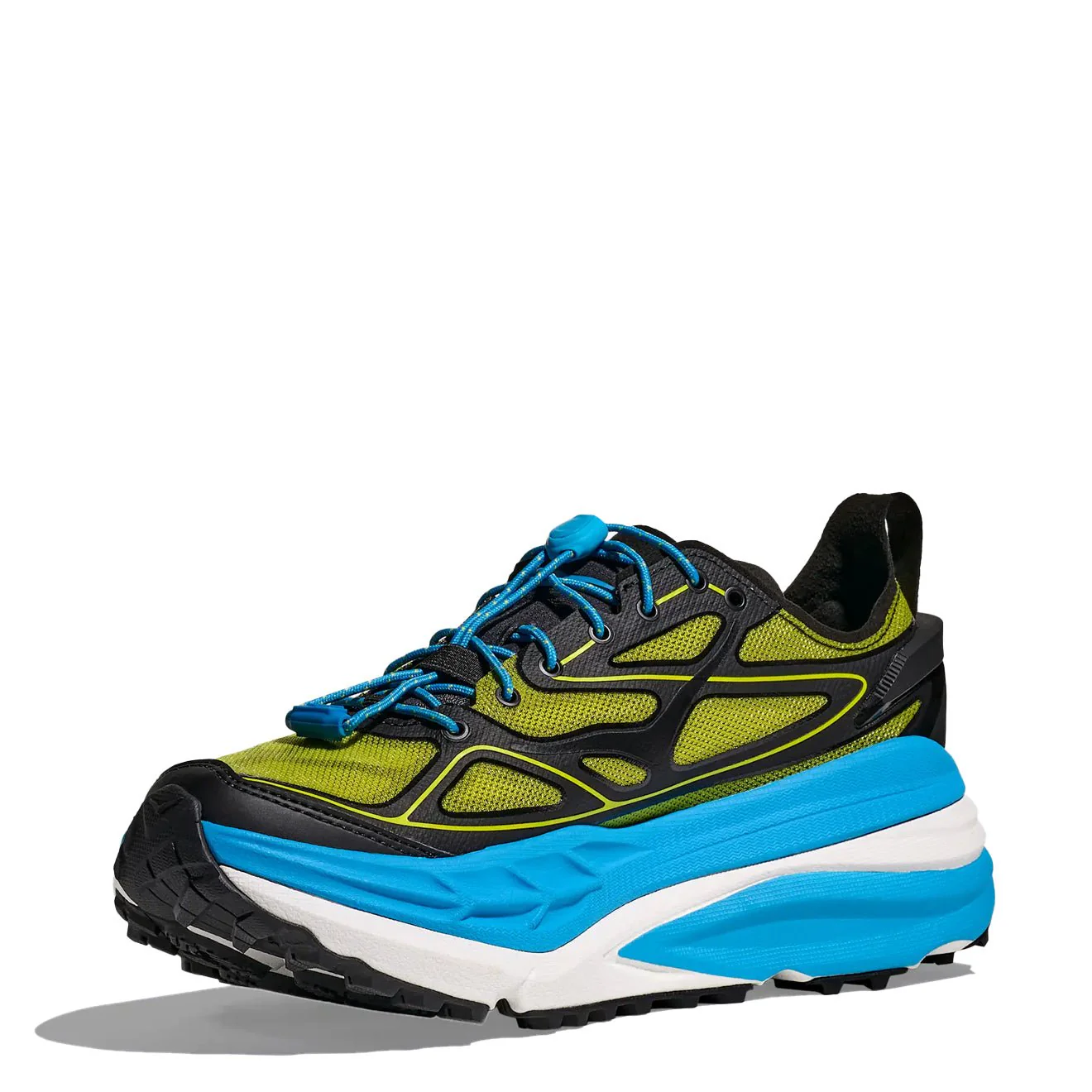 Hoka Stinson One7 Trainer Black / Skyward Blue - Image 6