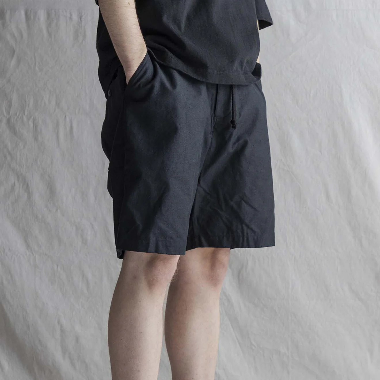 Jackman Back Nep Umps Shorts Kinari / Ecru - Image 3