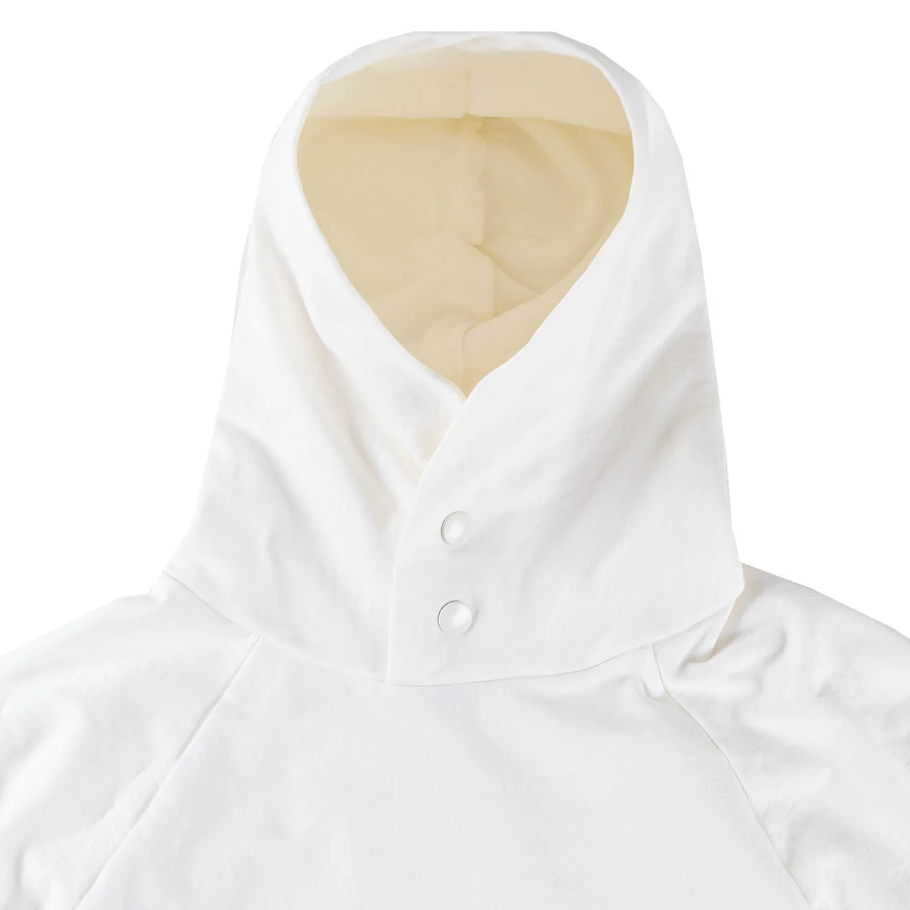 Jackman Chewy Pullover Parka Hooded Sweat White - Image 2