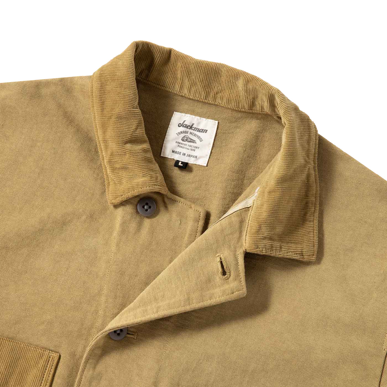 Jackman Dotsume BB Shirt Moss - Image 2