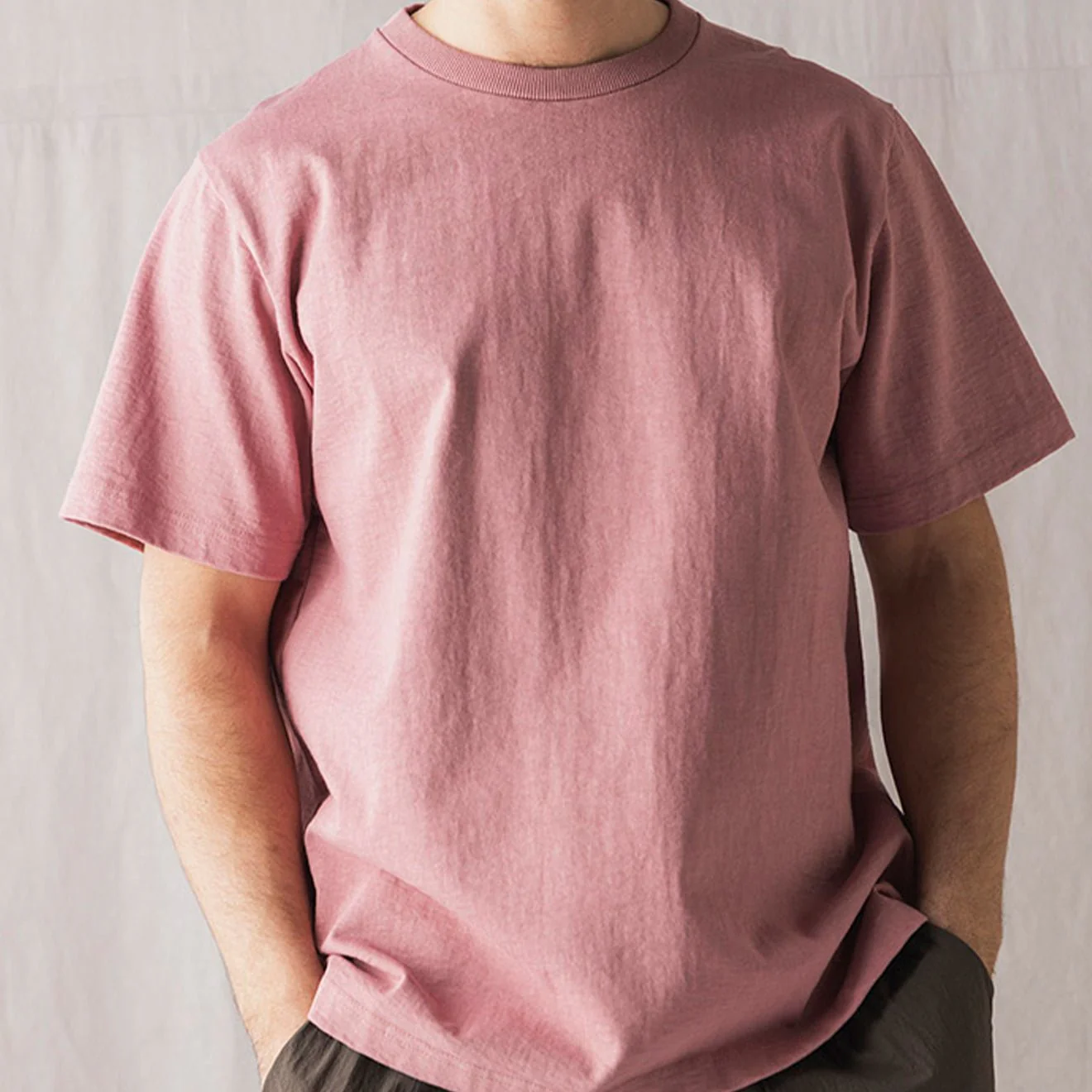 Jackman Dotsume T-Shirt Old Raspberry - Image 2
