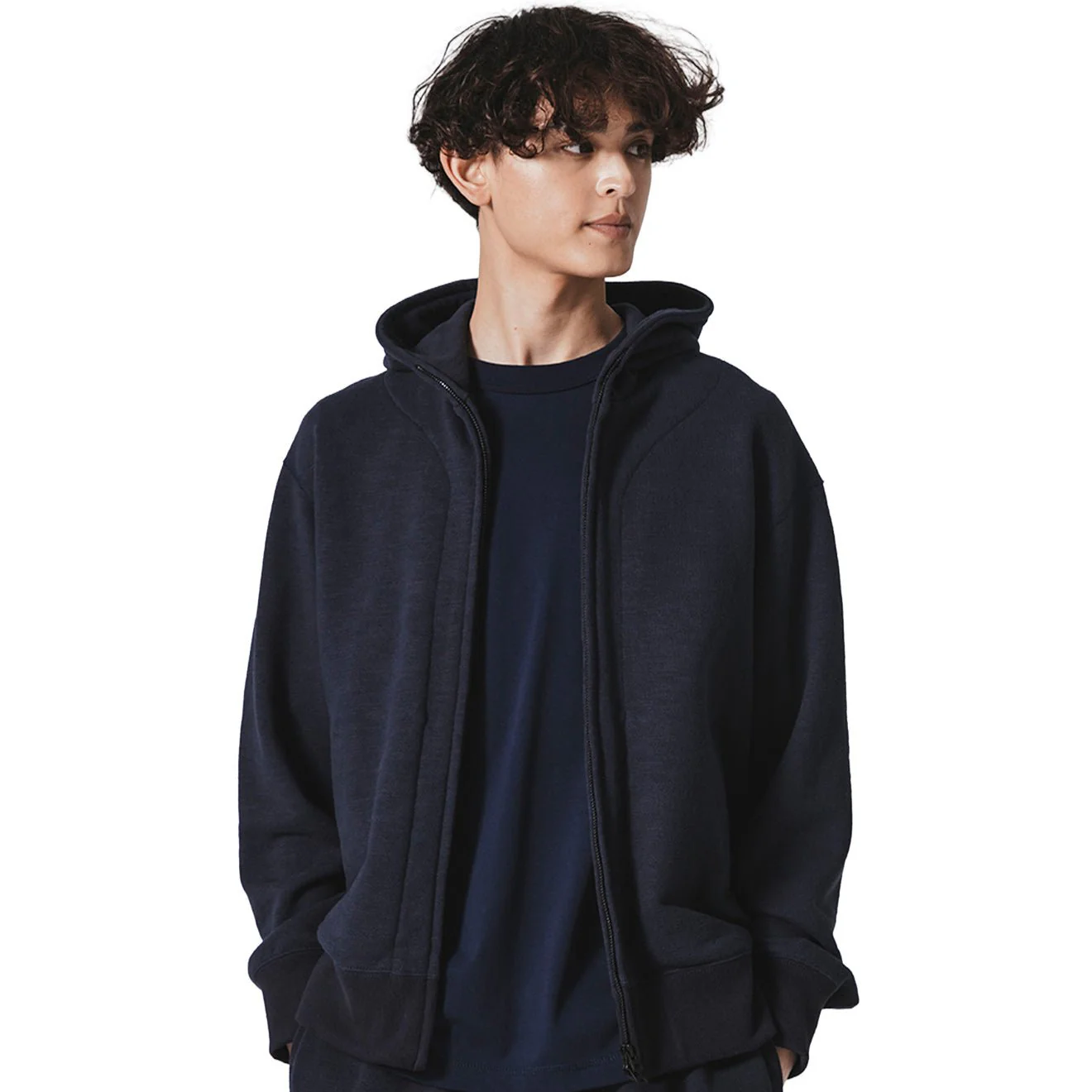 Jackman GG Sweat Parka Hoodie Black - Image 2