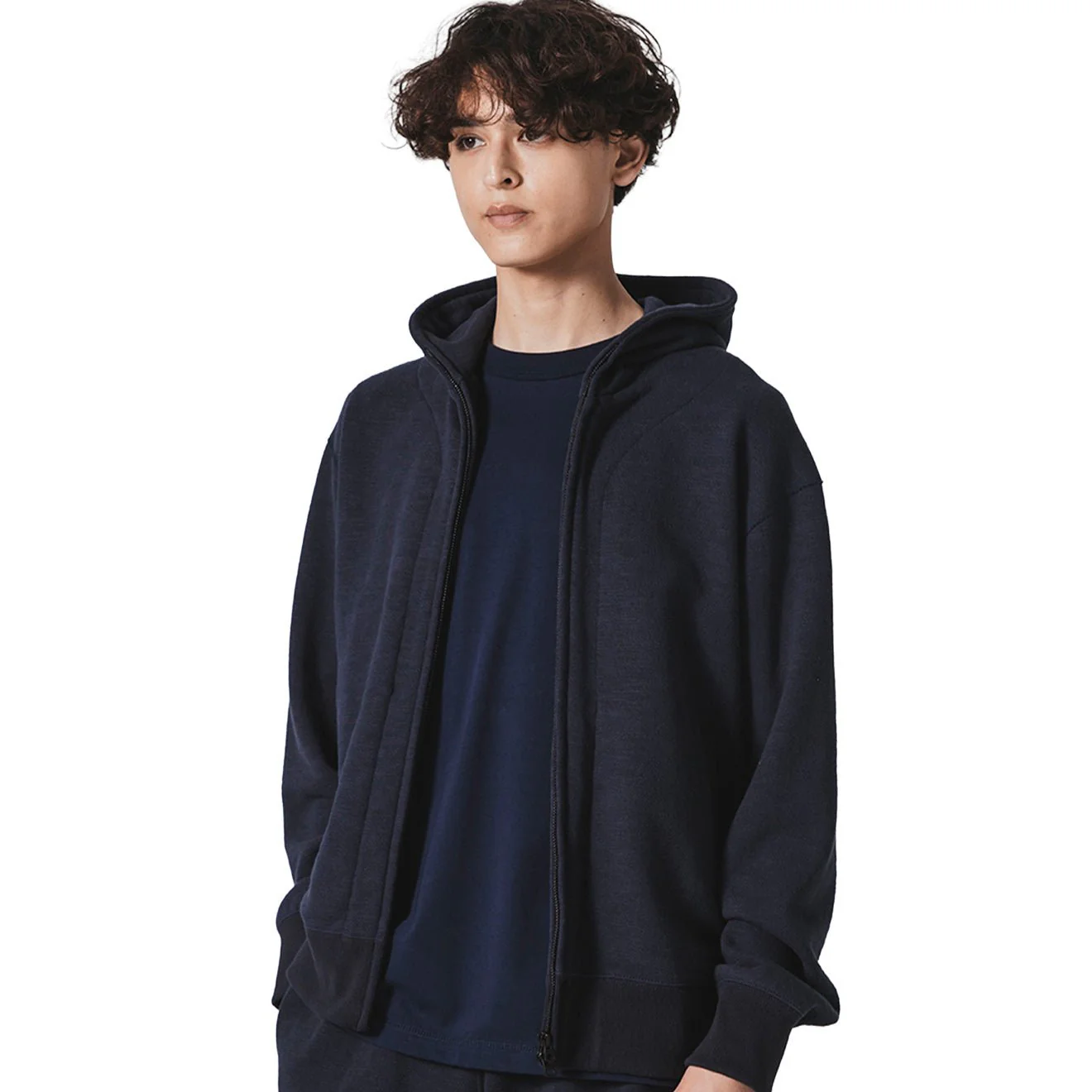 Jackman GG Sweat Parka Hoodie Black - Image 3