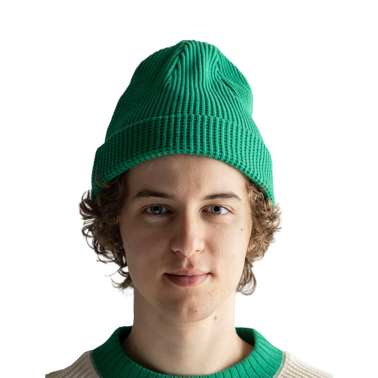 Jackman Waffle Knit Cap Butter Scotch - Image 2