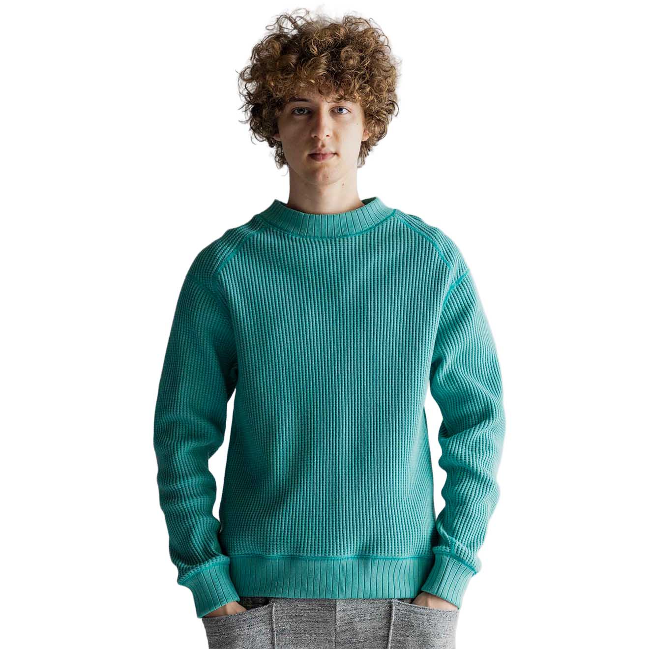 Jackman Waffle Mid-Neck Black - Image 4