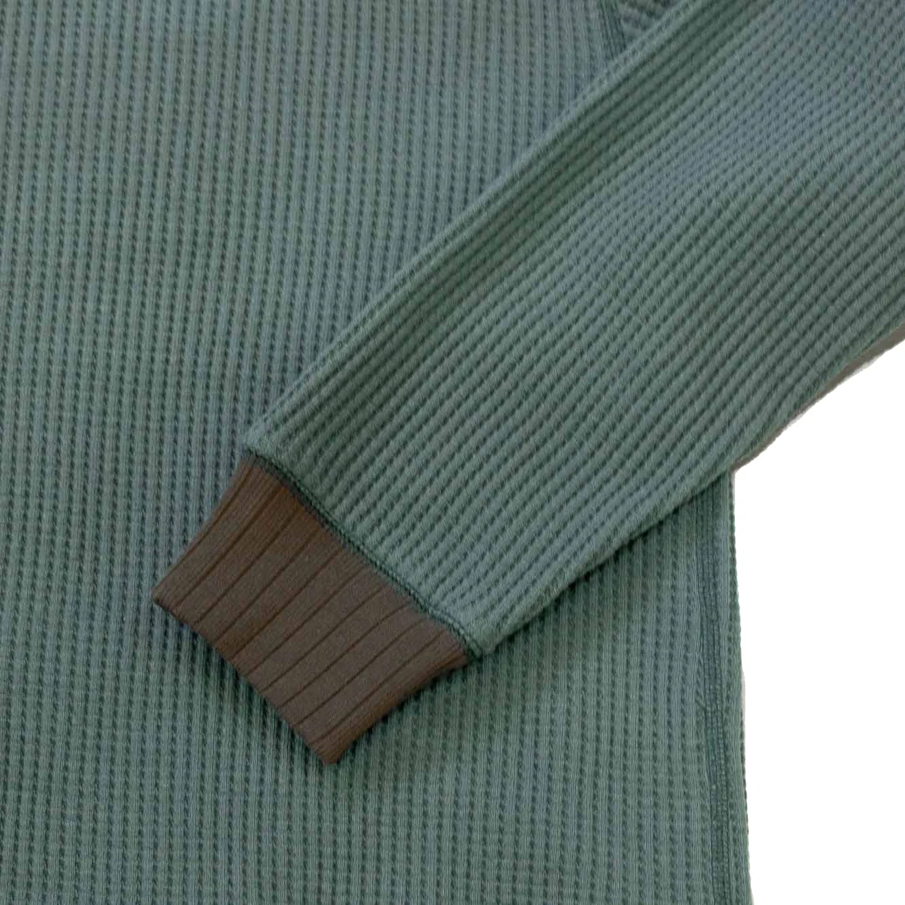 Jackman Waffle Mid-neck Ivy / Wood - Image 4