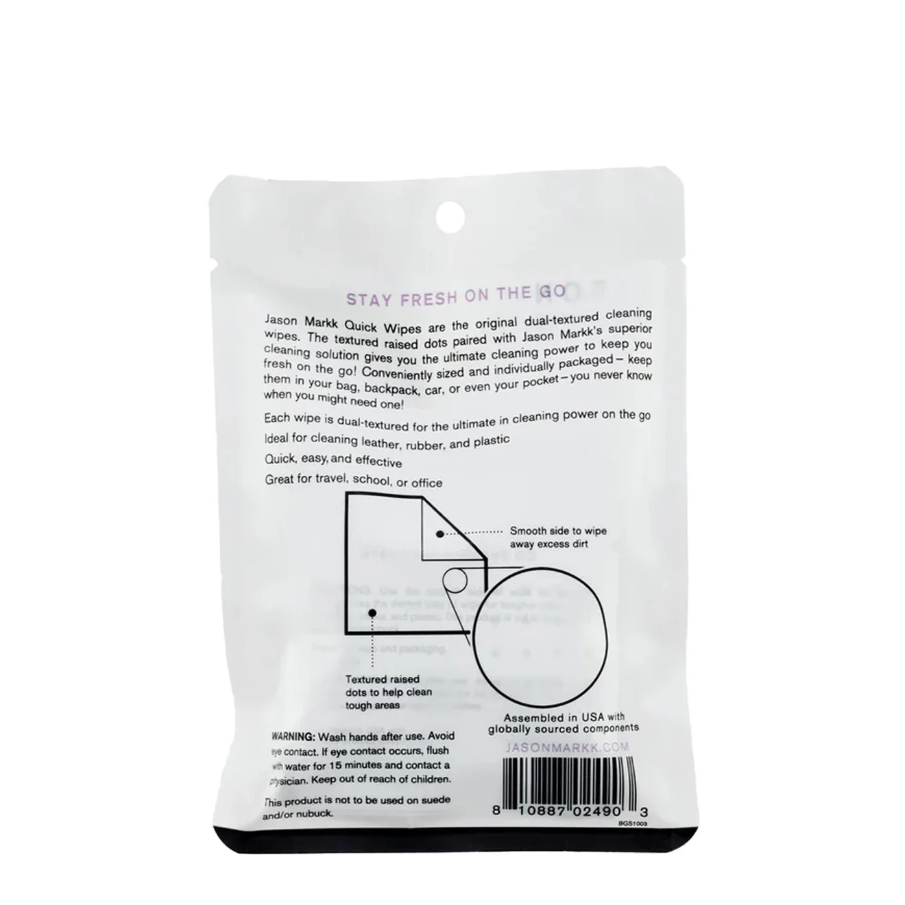 Jason Markk Quick Wipes 3 Pack - Image 3