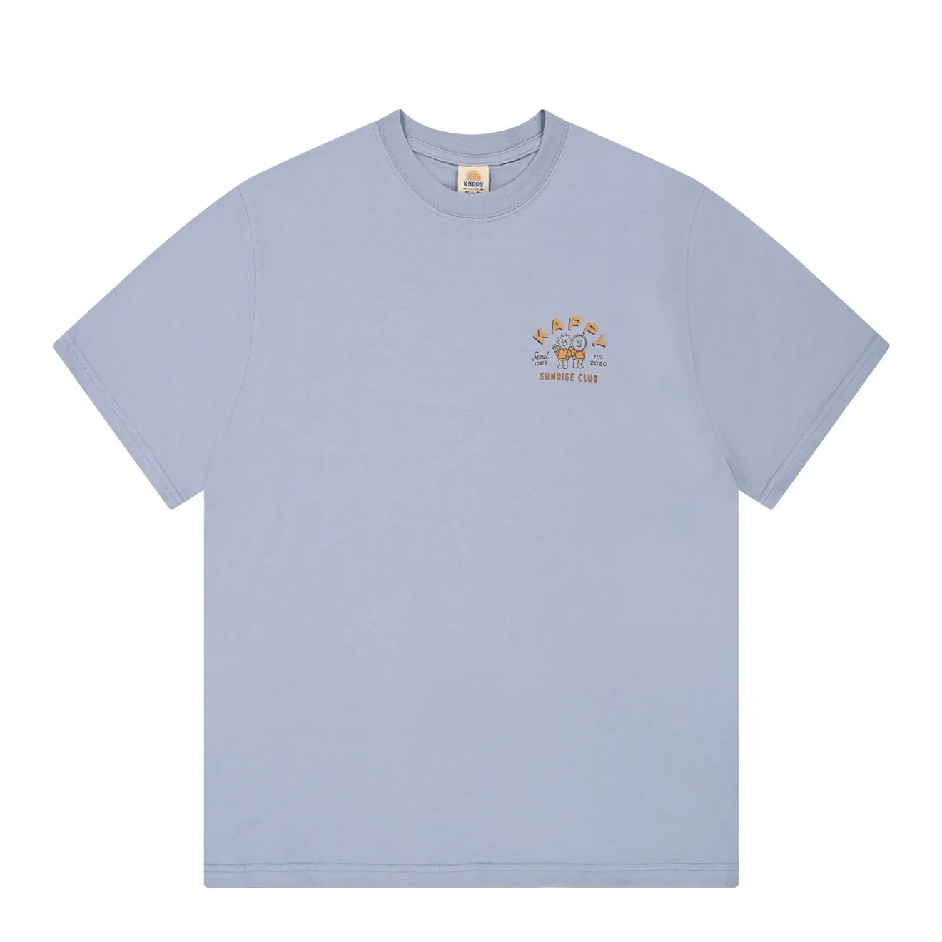 Kappy 

Sunny Mates Half T-Shirt
 Sky Blue