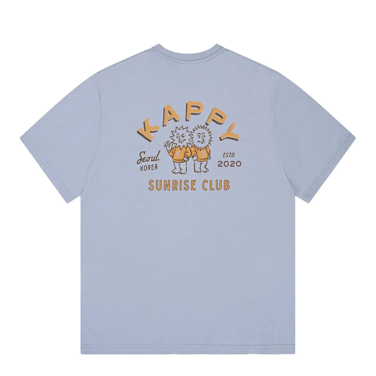 Kappy 

Sunny Mates Half T-Shirt
 Sky Blue - Image 2